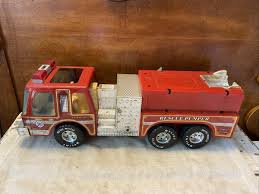 Vintage Nylint Rescue Pumper Fire Engine No. 5 Pressed Steel ...