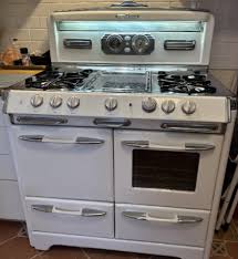 STOVE- VINTAGE-OKEEFE & MERRITT 42 INCH- GAS- (PRESTINE ...