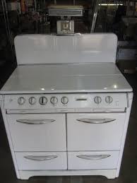 O'Keefe & Merritt Antique Porcelain Gas 4 burner Stove Top ...