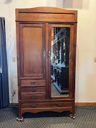 Oak Antique Armoires & Wardrobes for sale | eBay