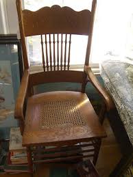 Golden Oak Double Pressback Armed Room Chair 19th c. | eBay