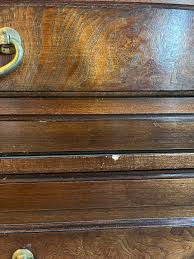 1970s Bernhardt Chinoiserie 8 Drawer Dresser With Mirror ...