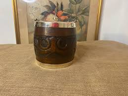 Deeply Carved Heart Shaped Biscuit Barrel - Etsy