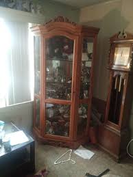 Beautiful China Cabinet With Everything In It