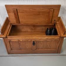 Mission Style Shoe Storage Bench | Choose Wood & Color Storage Bench | Mission Entryway Bench - Etsy Israel