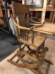 antique wooden baby high chair | eBay