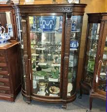 Antique quarter sawn Oak China Cabinet – original finish | eBay