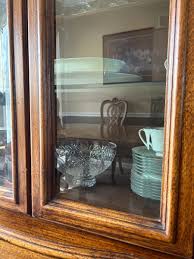 Ethan Allen Dining Room Set & China Cabinet | eBay