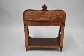 Lot - Antique Mahogany Marble Top Wash Stand