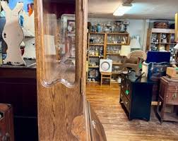 Oak Secretary Bookcase - Etsy