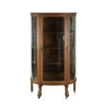 Antique Empire Tiger Oak Curio Cabinet | Grandview Mercantile