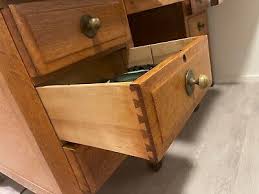 Antique Oak Desk Circa 1920s Great Condition | eBay