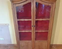 Showcase Glass Cabinet Glass Cabinet Wall Cabinet Cabinet Antiques Antique Furniture Solid Wood Antique Free Delivery Antique Solid Wood - Etsy