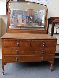 Sold at Auction: 1940'S SILKY OAK DRESSER