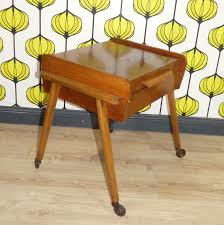 Extremely Shapely Small Furniture Sewing Table Sewing Box ...