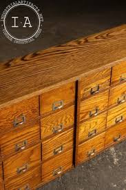 Vintage Oak 24-Drawer Apothecary | eBay