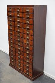 Antique French Mahogany Filing / Apothecary Cabinet by Chouanard, Ca 1900 For Sale at 1stDibs