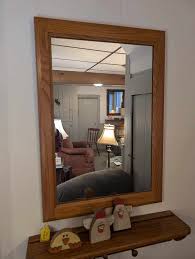 Wooden Oak Mirror | Roth & Brader Furniture