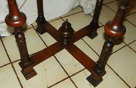 Gothic Walnut Parlor Table / Center Table (PRT121) | eBay