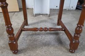 Antique Early 20th C. Michigan Chair Company Walnut Side ...