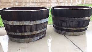 Authentic Used Half Wine Barrel | eBay