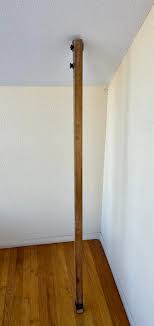 Vintage Wood Survey Measuring Large Stick by Lenner For Sale at 1stDibs | vintage surveyors measuring stick, survey measuring stick, stick survey