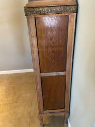 19th Century Welsh Oak Glass Front Cabinet for Sale in ...