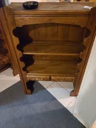 Hutch And Double Cabinet Door Cabinet Set. Real Oak In Mint ...