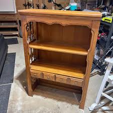 Vintage Wooden Bookshelf Furniture — Bookcases — Hamilton ...