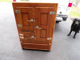 Antique Oak Ice Box Refrigerator 1900's Shipping Calculator Incorrect Buyer to Contract Freight Co. and Pay Shipping - Etsy