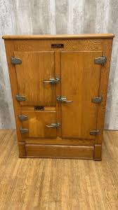 Vintage Cork Insulated Oak Ice Box Storage Cabinet by Kleen Kold - Etsy