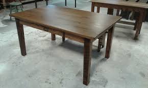 Antique Oak Harvest/Dining Table Rustic Primitive Farmhouse Reclaimed Salvaged | eBay