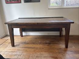 Solid Rosewood Extending Dining Table 6/10-12 Seats. Great grain pattern | eBay UK