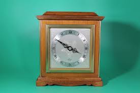 Vintage Elliott Mantel Clock, Mahogany Vintage Clock - Etsy