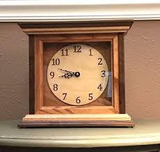 Walnut, Cherry & Locust Mantle Clock – Jason's Wood Creations