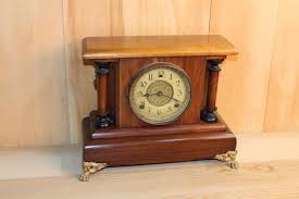 Impressive Antique Gilbert 8 Day Mantle Clock ~ Refinished ...
