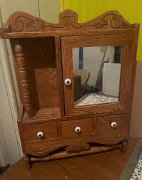Great Condition Vintage Antique Medicine Cabinet | eBay