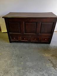 Large Antique Blanket Box With Two Drawers - Etsy