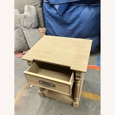 Restoration Hardware Carved Nighstand 24" - AptDeco