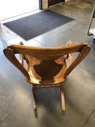 VTG Mid-Century Tell City Furniture Hard Maple Rocking Chair ...