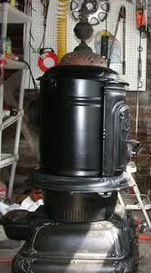 Antique Glenwood #118 Modern Oak Wood Base Burner For Sale ...