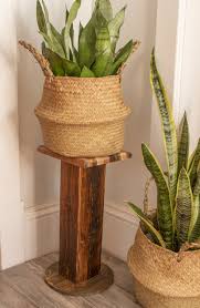 Barnboard Pedestal Plant Stand. 100% Salvaged Handmade ...