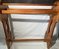 Amish Solid Oak Quilt Rack | eBay
