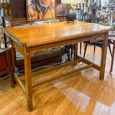 Industrial Salvage Farmhouse Drafting Table, Hamilton - Ocean Springs Mercantile