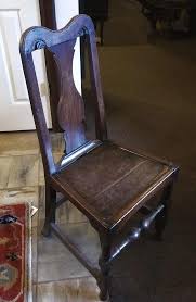 Mid 18th Century George I Oak Side Chair With Carved Details ...