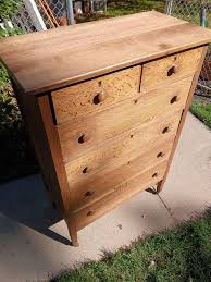 6 drawer Tallboy 1920s solid oak dresser. Non smoking home. Great price as these run much higher online. I need to get it out of my building. 😀 | Facebook
