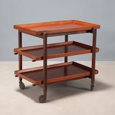 Vintage Triple-Decker Trolley, 1960s for sale at Pamono