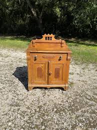 Antique Dry Sink, Cupboard, Wood Cabinet, Kitchen Cabinet ...