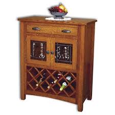 Amish Handcrafted Regal Wine Rack USA!