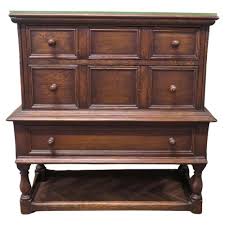 Vintage Oak Chest of Drawers, 1940 for sale at Pamono